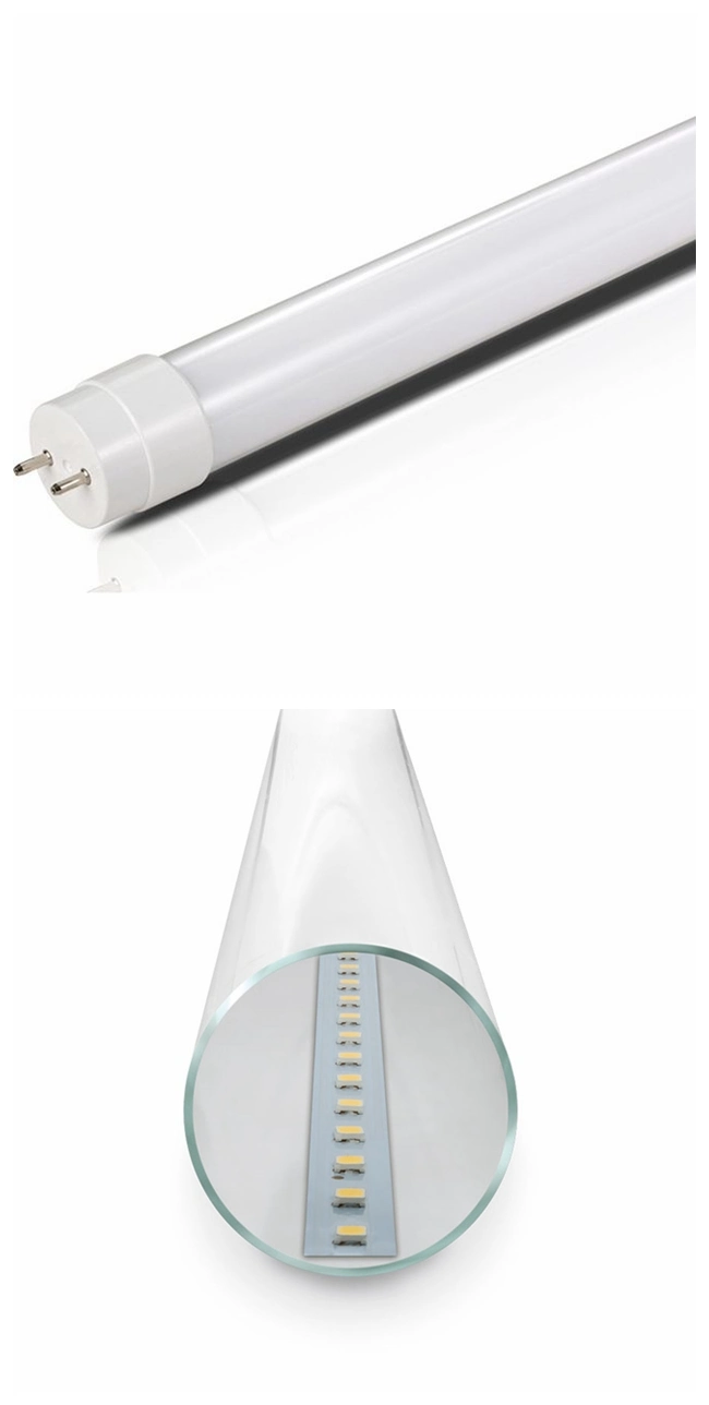 New ERP LED Glass Tube 18W 100lm/W 1200mm T8 LED Tube Light